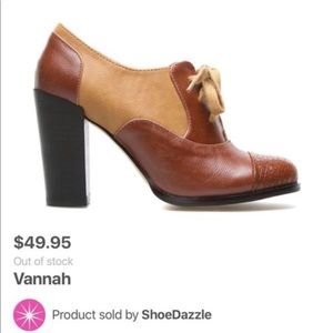 ShoeDazzle Leather Oxford Heels (Vannah)
